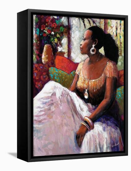 Peaceful Moment-Monica Stewart-Framed Stretched Canvas