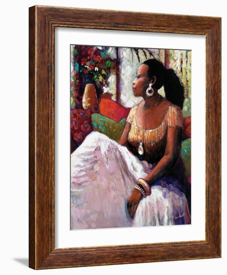 Peaceful Moment-Monica Stewart-Framed Art Print