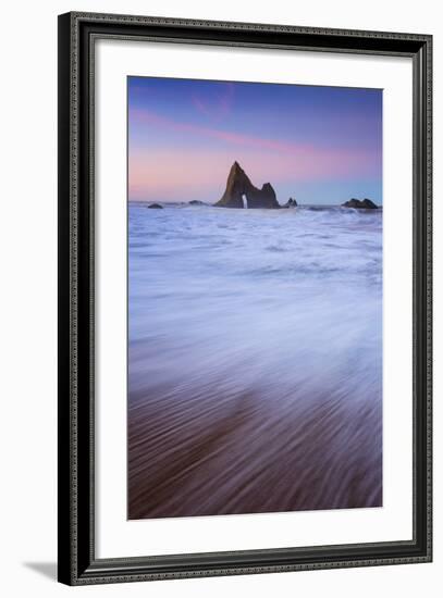 Peaceful Morning Beach, Half Moon Bay, Martin's Beach, California Coast-Vincent James-Framed Photographic Print