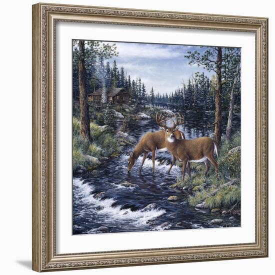 Peaceful Morning-Jeff Tift-Framed Giclee Print