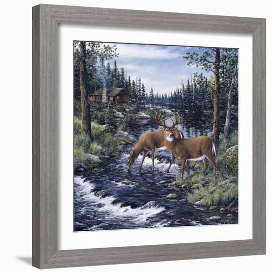 Peaceful Morning-Jeff Tift-Framed Giclee Print