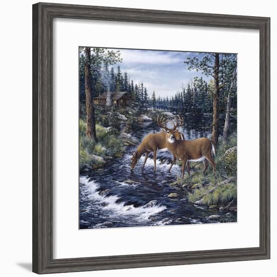 Peaceful Morning-Jeff Tift-Framed Giclee Print