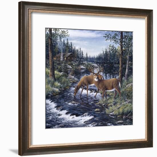 Peaceful Morning-Jeff Tift-Framed Giclee Print