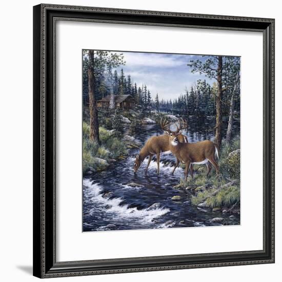 Peaceful Morning-Jeff Tift-Framed Giclee Print