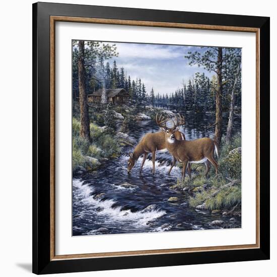 Peaceful Morning-Jeff Tift-Framed Giclee Print