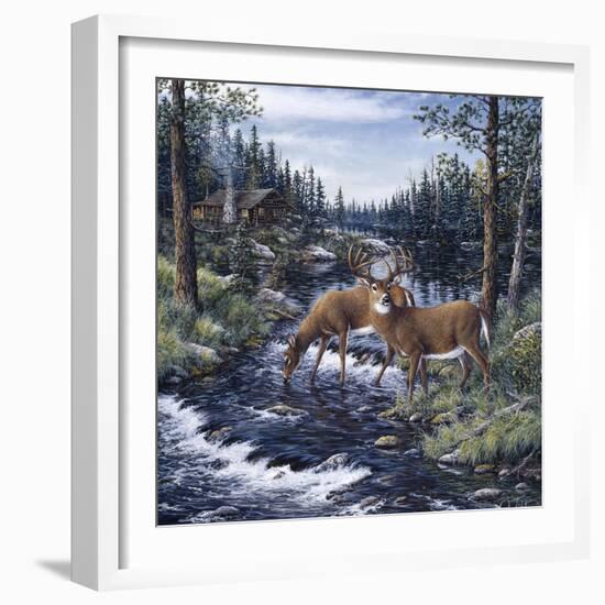 Peaceful Morning-Jeff Tift-Framed Giclee Print