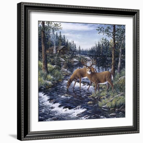 Peaceful Morning-Jeff Tift-Framed Giclee Print