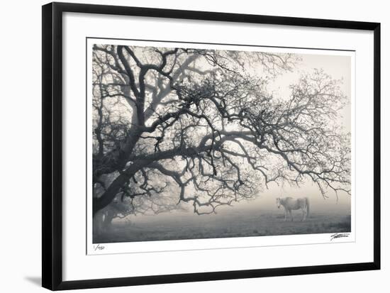 Peaceful Pasture-Donald Satterlee-Framed Giclee Print