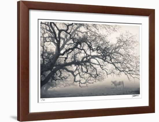 Peaceful Pasture-Donald Satterlee-Framed Giclee Print