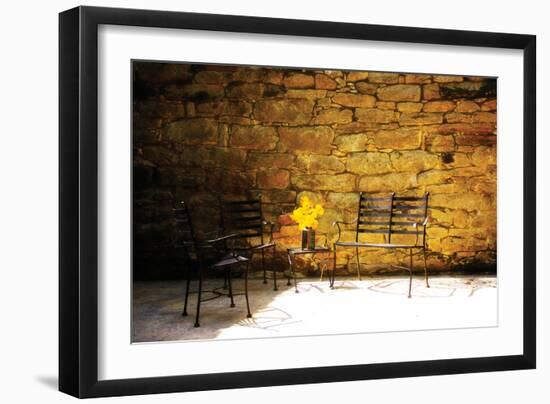 Peaceful Patio I-Alan Hausenflock-Framed Photographic Print