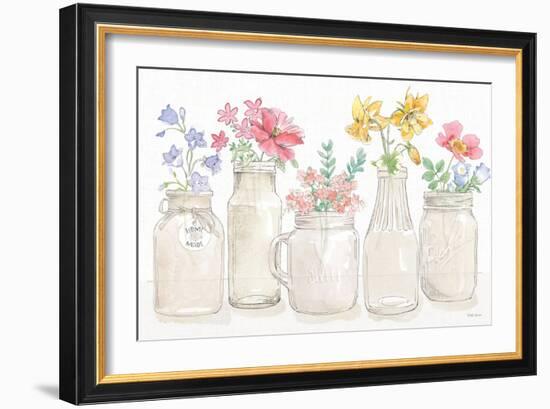 Peaceful Petals I-Beth Grove-Framed Art Print