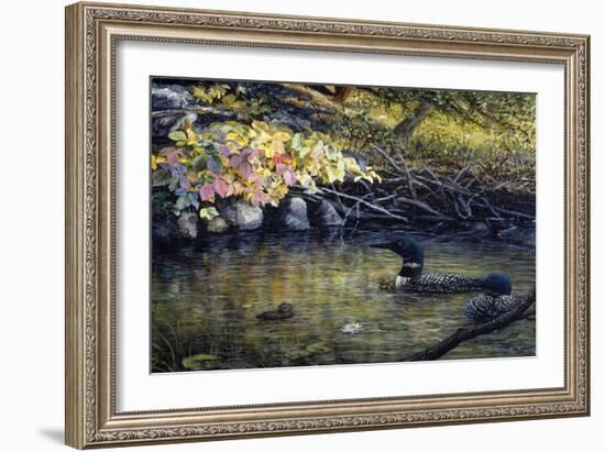 Peaceful Reflections-Kevin Dodds-Framed Giclee Print