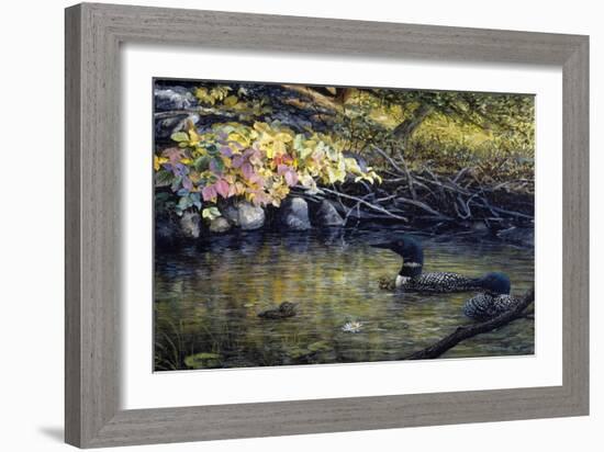 Peaceful Reflections-Kevin Dodds-Framed Giclee Print