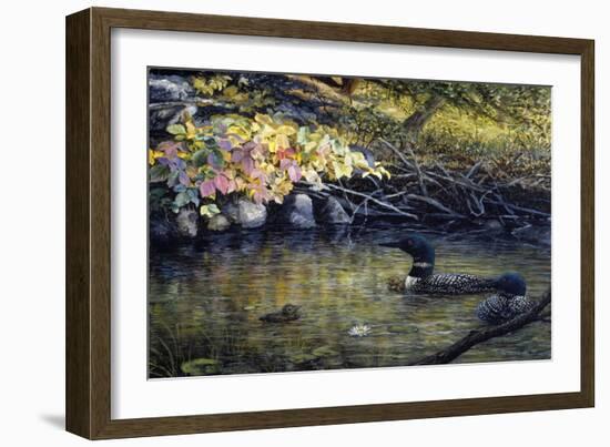 Peaceful Reflections-Kevin Dodds-Framed Giclee Print