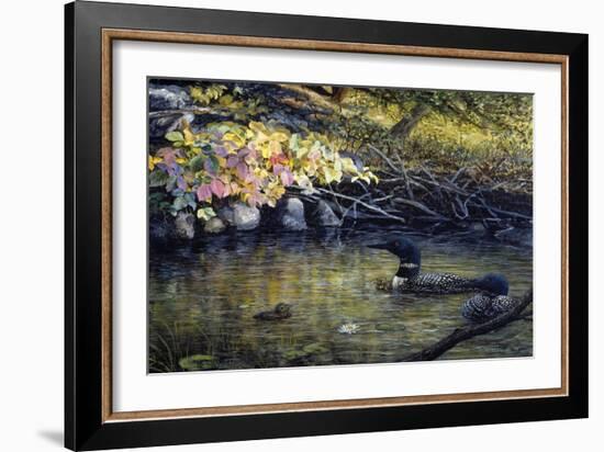 Peaceful Reflections-Kevin Dodds-Framed Giclee Print