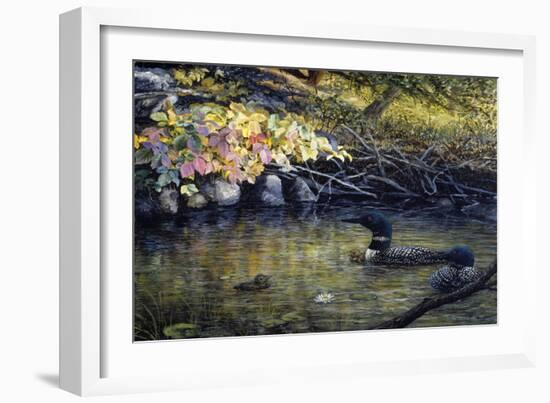 Peaceful Reflections-Kevin Dodds-Framed Giclee Print