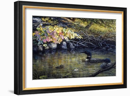 Peaceful Reflections-Kevin Dodds-Framed Giclee Print