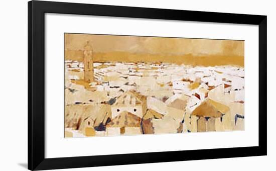 Peaceful Village II-Jesus Barranco-Framed Art Print