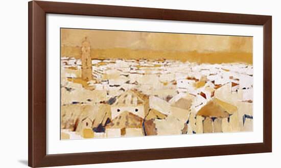 Peaceful Village II-Jesus Barranco-Framed Art Print