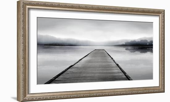 Peaceful Walkway-Mark Chandon-Framed Giclee Print