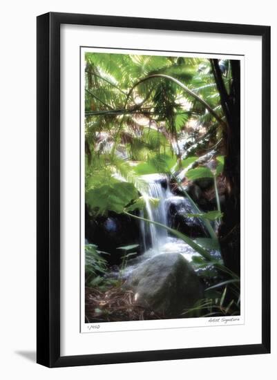 Peaceful Waterfall I-Joy Doherty-Framed Giclee Print