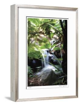 Peaceful Waterfall I-Joy Doherty-Framed Giclee Print