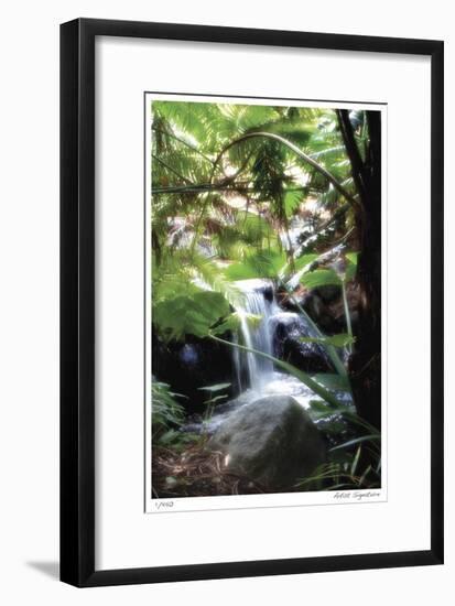 Peaceful Waterfall I-Joy Doherty-Framed Giclee Print