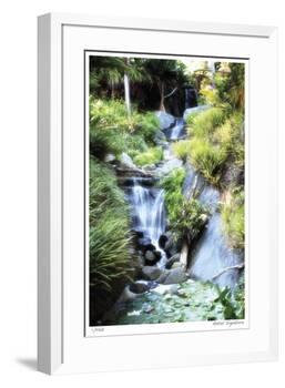 Peaceful Waterfall II-Joy Doherty-Framed Giclee Print
