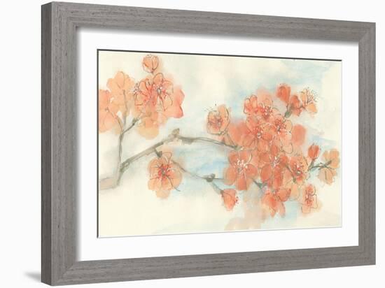 Peach Blossom I-Chris Paschke-Framed Art Print