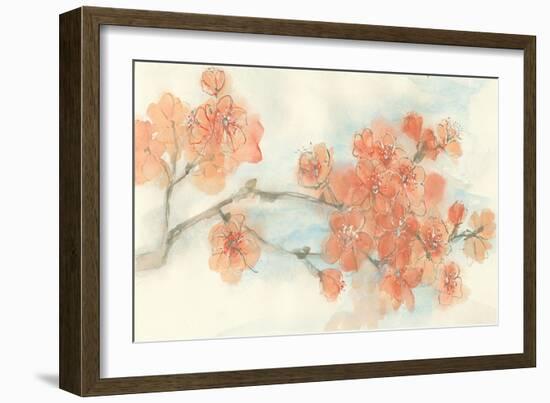 Peach Blossom I-Chris Paschke-Framed Art Print