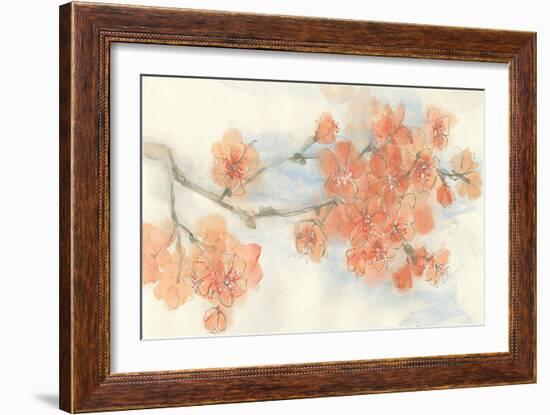 Peach Blossom I-Chris Paschke-Framed Art Print