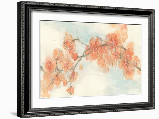 Peach Blossom II-Chris Paschke-Framed Art Print