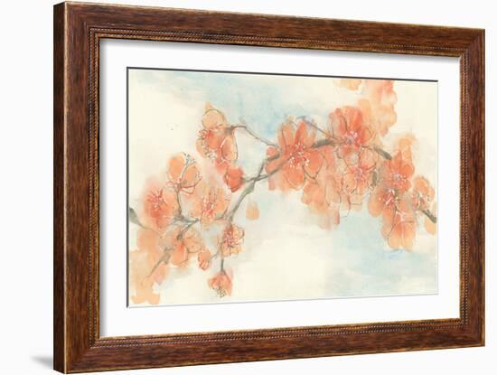 Peach Blossom II-Chris Paschke-Framed Premium Giclee Print