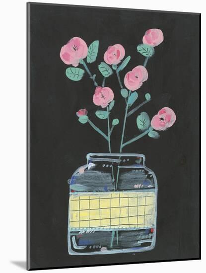 Peach Blossom Jar-Joelle Wehkamp-Mounted Giclee Print