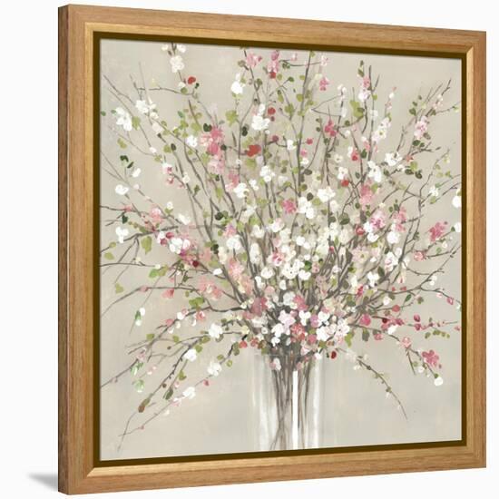 Peach Blossom-Asia Jensen-Framed Stretched Canvas