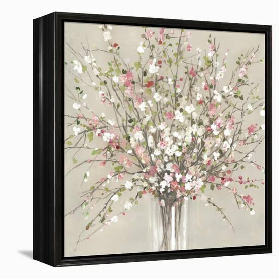 Peach Blossom-Asia Jensen-Framed Stretched Canvas