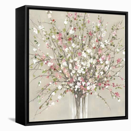 Peach Blossom-Asia Jensen-Framed Stretched Canvas