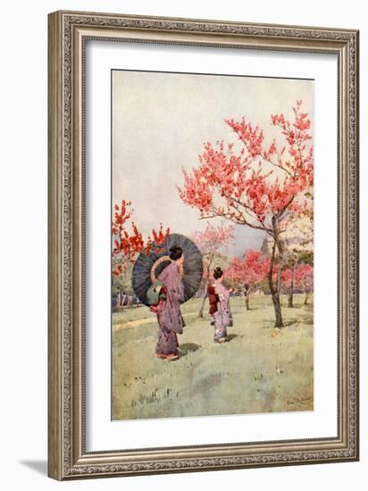 Peach Blossom-Ella Du Cane-Framed Giclee Print