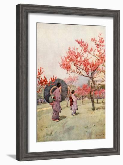 Peach Blossom-Ella Du Cane-Framed Giclee Print