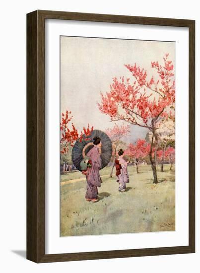 Peach Blossom-Ella Du Cane-Framed Giclee Print