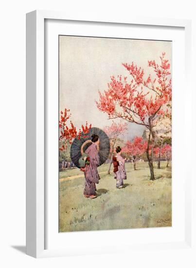 Peach Blossom-Ella Du Cane-Framed Giclee Print