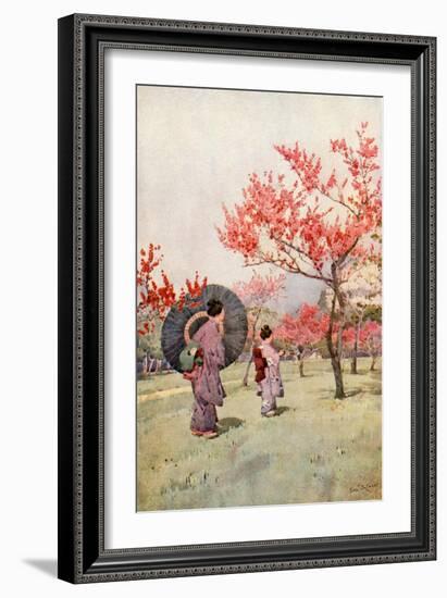 Peach Blossom-Ella Du Cane-Framed Giclee Print