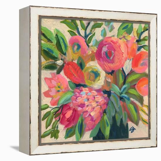 Peach blossom-Suzanne Allard-Framed Stretched Canvas