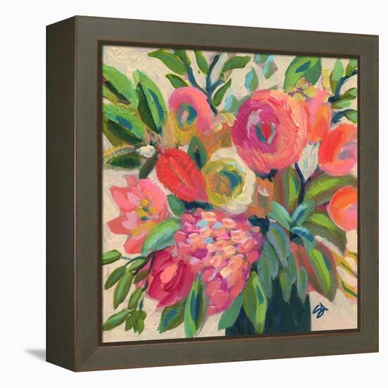 Peach blossom-Suzanne Allard-Framed Stretched Canvas