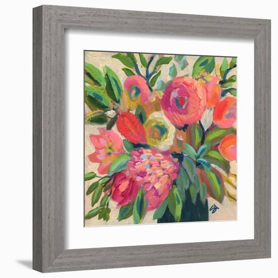 Peach blossom-Suzanne Allard-Framed Art Print