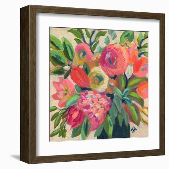 Peach blossom-Suzanne Allard-Framed Art Print