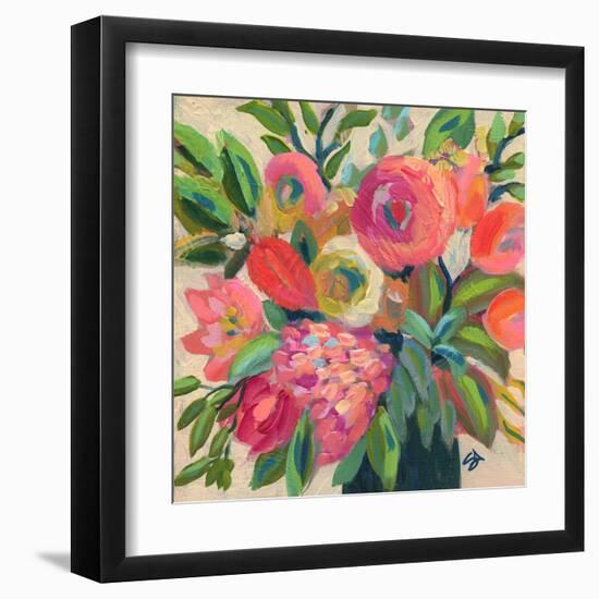 Peach blossom-Suzanne Allard-Framed Art Print