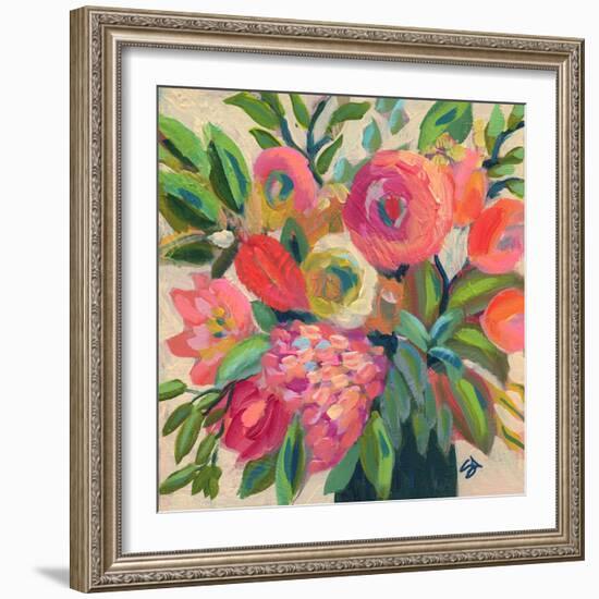 Peach blossom-Suzanne Allard-Framed Art Print