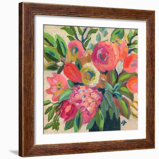 Peach blossom-Suzanne Allard-Framed Art Print