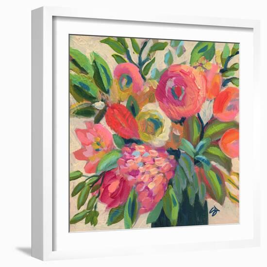 Peach blossom-Suzanne Allard-Framed Art Print